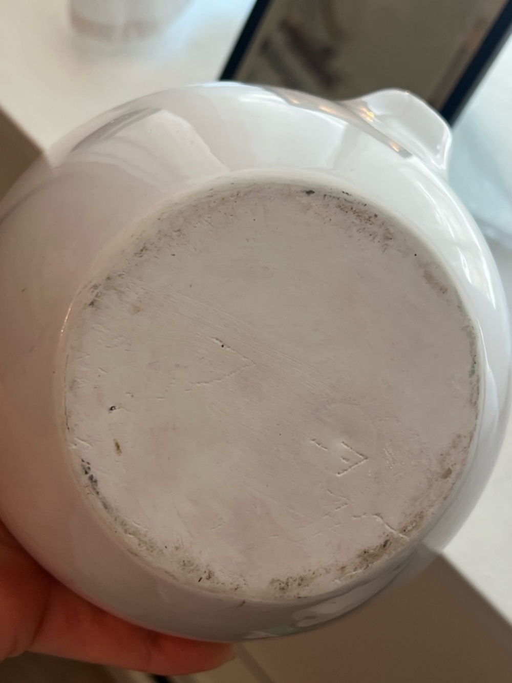 Vintage Coors USA porcelain laboratory/apothecary mortar bowl - Picture 5 of 5
